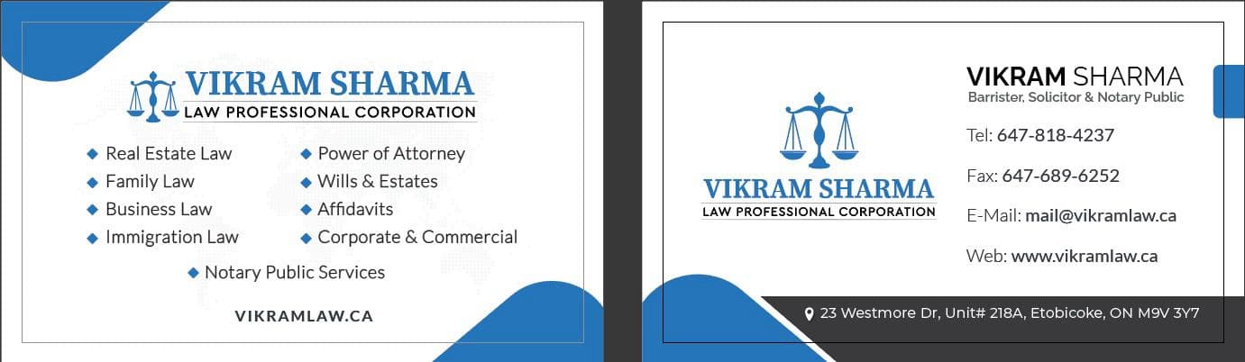 Vikram Sharma Law Professional Corporation