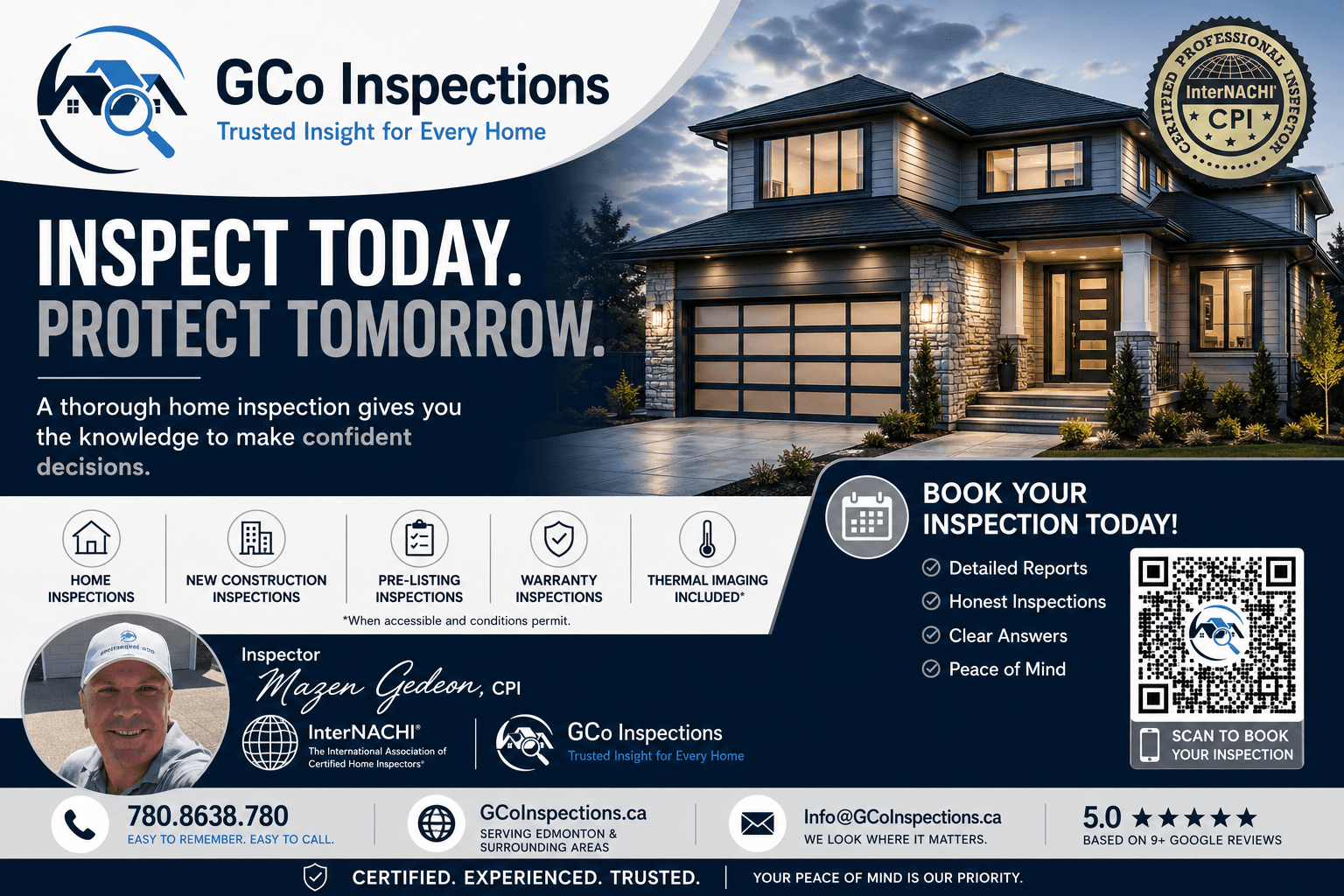 Licensed Home Inspector in Edmonton & surrounding communities